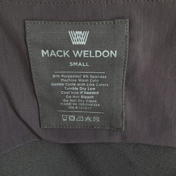 Mack Weldon Radius Flex Short Mens S Asphalt Gray Athleisure Golf 9" Inseam - Picture 13 of 13